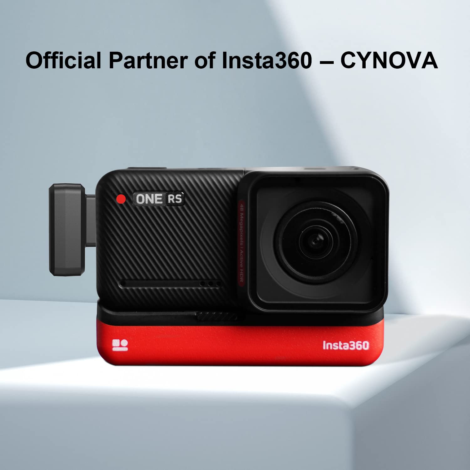 Amazon | CYNOVA Insta360 ONE RS マイクアダプター(横型